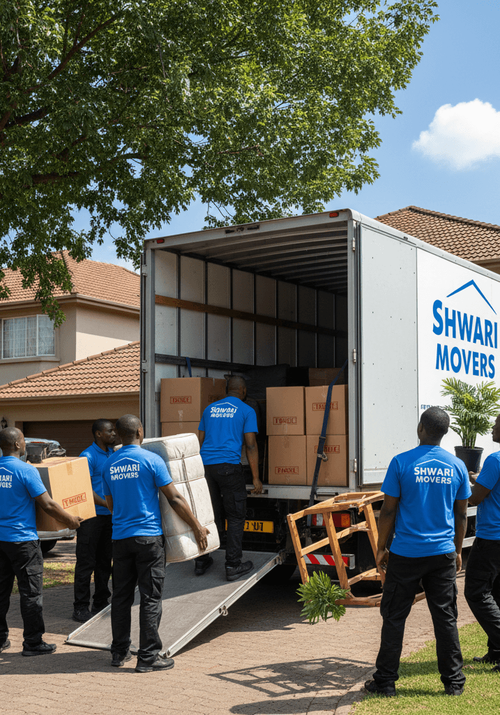 Movvapp loading a truck